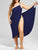 Plus Size Pareo Beach Cover Up Wrap Dress Bikini Swimsuit