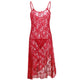 Plus Size S-6XL Lace Slips Sexy Strap Full Slips Underdress