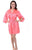 Plus Size S-Long Robe Sexy Lingerie Hot Nightgown with Belt
