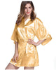 Plus Size S-Long Robe Sexy Lingerie Hot Nightgown with Belt
