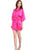 Plus Size S-Long Robe Sexy Lingerie Hot Nightgown with Belt