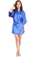 Plus Size S-Long Robe Sexy Lingerie Hot Nightgown with Belt