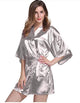 Plus Size S-Long Robe Sexy Lingerie Hot Nightgown with Belt