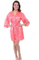 Plus Size S-Long Robe Sexy Lingerie Hot Nightgown with Belt