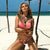 Plus Size Sexy Bikini 2020 Push Up Bikini Set Pink Swimwear Women Micro Swimsuit Female Bandage Biquini Beach Party Two-Piece XL