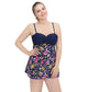 Plus Size Swimwear Swimsuit Sexy Tankini Set Two-piece Suits