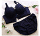 Push Up Bra Set Sexy Lingerie Underwear Women Panties And Bralette Underclothes Female Underwear  Embroidery Cotton Bralet Set