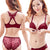 Queenral Front Closed Push Up Brassiere Panties Sexy Underwire Bra Set For Women Underwear Solid Color Female Lingerie Briefs