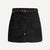 Single Breasted Skirt With Belt A Line Casual Skirt