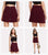 Single Breasted Dual Pocket Casual Skirt