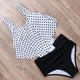 RUUHEE Bikini 2019 Swimsuit Swimwear Women High Waist Tankini Bikini Set Push Up Bathing Suit Women Beachwear Plus Size Swimwear