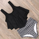 RUUHEE Bikini 2019 Swimsuit Swimwear Women High Waist Tankini Bikini Set Push Up Bathing Suit Women Beachwear Plus Size Swimwear