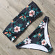 Bikini Swimwear Women Swimsuit Flower Printed Bikini Set