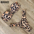 RUUHEE Bikini Swimwear Women Swimsuit 2019 Leopard Brazilian Bikini Set Push Up Bathing Suit Female Summer Beach Wear Biquini