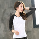 Long Sleeve Yoga Running Fitness Shirts Crop Active Sportswear