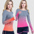 Long Sleeve Yoga Running Fitness Shirts Crop Active Sportswear