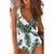 Ruffle Swimsuits Strap Bathing Suits