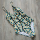 Ruffle Swimsuits Strap Bathing Suits