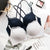 Wireless Front Closure Bras Push Up Wireless Lace Backless