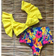 Ruffle High Waist Bikini 2019 Swimwear Women Swimsuit Push Up Bikinis Women Biquini Print Swimsuit Female Beachwear Bathing Suit