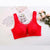 Women Bralette Brassiere Wire Free Full Coverage Bra