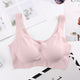 Seamless Active Bras for Women Comfort Vest Tops Wireless Bra with Pads Sleeping Underwear Female