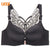 Plus Size Push Up Bra Front Closure Adjustable