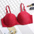 Seamless Striped Push Up Bras Casual Thin Cup