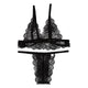 Sex Lace Underwear Set Women Bra And Panty Set Sutia Bra Set Ropa Interior Sexy Lingerie Porno Transparent Bralette Set Lenceria