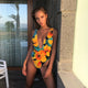 Sexy 2019 One Piece Swimsuit Women Solid Swimwear Female High Waist Beachwear Bathing Suit Summer Swim Suit Monokini Beach Wear