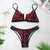 Sexy Bandeau Bikinis 2019 New V Neck Bikini Swimsuits Push Up Swimwear Female Brazilian Bikini Set Bathing Suits Biquini 3418