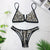 Sexy Bandeau Bikinis 2019 New V Neck Bikini Swimsuits Push Up Swimwear Female Brazilian Bikini Set Bathing Suits Biquini 3418