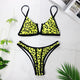 Sexy Bandeau Bikinis 2019 New V Neck Bikini Swimsuits Push Up Swimwear Female Brazilian Bikini Set Bathing Suits Biquini 3418