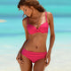 Sexy Bikini Set Lady Push Up Swimwear Two Pieces Plus Size