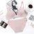 Sexy Deep V Cup Bras For Women Push Up Lingerie Seamless Bra Set Wire Free Bralette Backless Intimates Female Underwear Sets