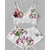 Sexy Floral Bra set Lace Underwear Bra and G-string Panties Lingerie Babydoll For Women