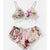Sexy Floral Bra set Lace Underwear Bra and G-string Panties Lingerie Babydoll For Women