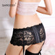 Sexy Full Hasp Garter Belt for Women 3 Step Waist Adjustable