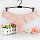 Sexy Lace Panties Bowtie Panties Female Floral Lace Women Lingerie Breathable Briefs Low Waist Transparent Underwear 1/2pcs