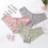 Sexy Lace Panties Women Fashion Cozy Lingerie Tempting Pretty Briefs High Quality Cotton Low Waist Cute Women Underwear 1/2pcs