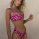 Sexy Leopard Print Bikinis Women Bikini Set Swimsuit High Cut Bathing Suit Swimwear Female Summer Brazilian Beachwear Biquini