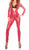 Sexy Lingerie Plus Size Women Bodysuit Latex Zipper Open Crotch