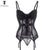 Fish Boned Waist Trainer Transparent Corset