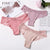 Sexy Plus Size Panty Low Rise Briefs For Women Sexy Female Lace Comfort G-String Cotton Underwear XL Panties Underpants 7 Colors