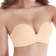 Woman Strapless Wedding Bra Non-slip Invisible Bra