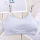 Sexy Seamless Padded Bra Casual Letter Print