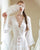 Sexy Long Nightwear White Lace Vintage Nightwear