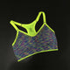 Sports Bra Quick Dry Sports Bra Women Padded Wirefree Adjustable Shakeproof Fitness Underwear Push Up Seamless Yoga Running Tops