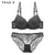 Super Gather Purple Bras Women Underwear Set Cotton Brassiere Thick Push Up Bra Set Embroidery Lace Lingerie Sets Sexy