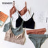 TERMEZY 2019 New Women Fashion Cotton Lingerie Wireless Bras For Women Push Up Bra Set comfortable Sexy Underwear Free Shipping